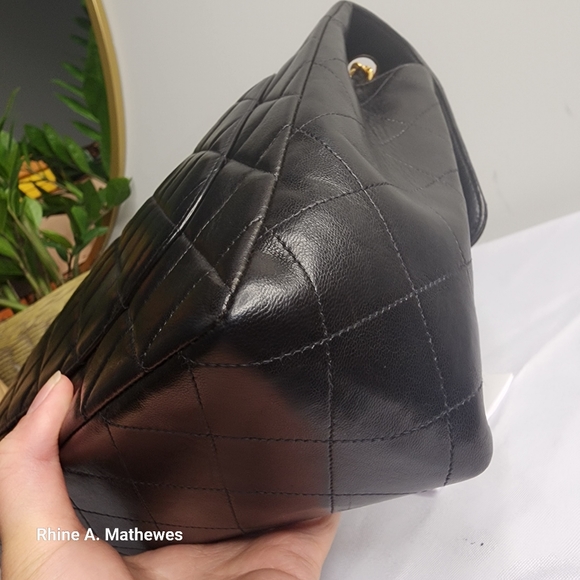 CLASSIC CHANEL JUMBO FLAP 30 24k PLATED GHW - Picture 10 of 16